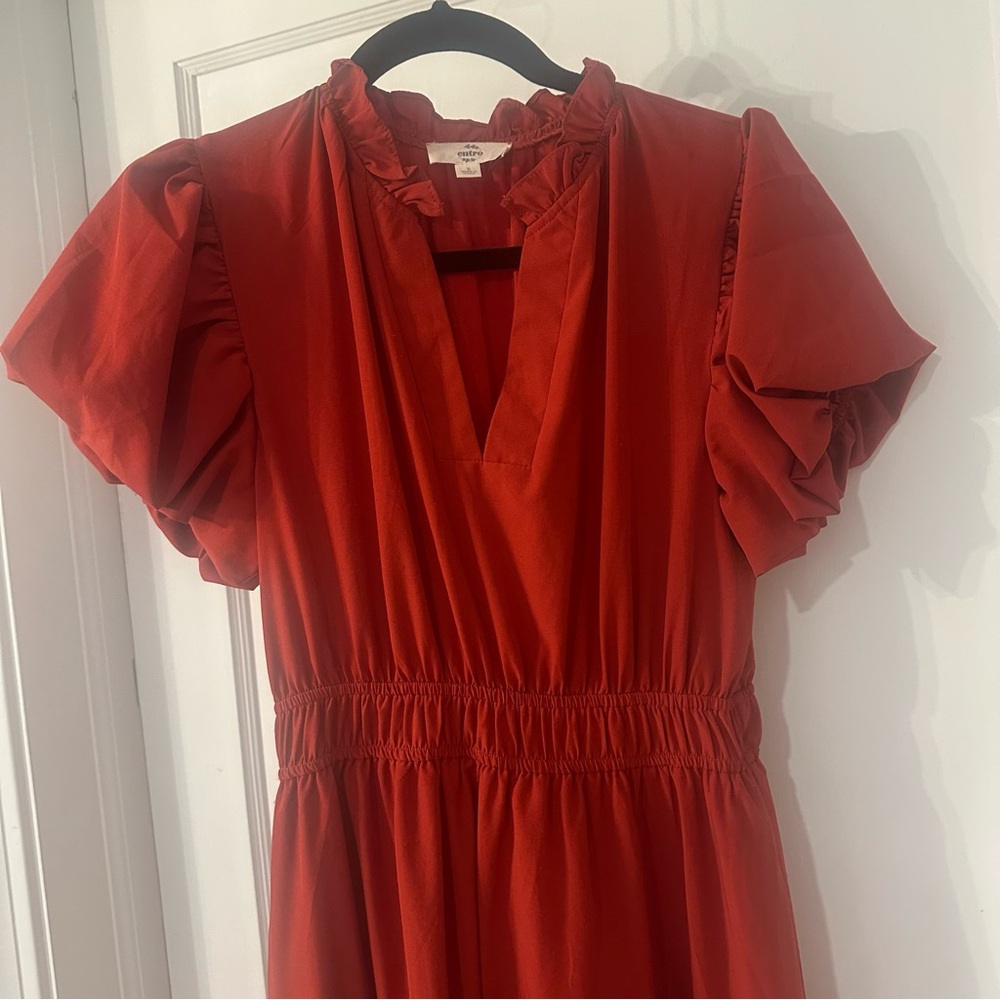 Red Maxi Dress - Picture 8 of 14